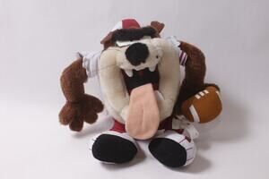 ACE Taz Football Player Plush Looney Tunes Sports Collectible ~ 260622-WH 1220